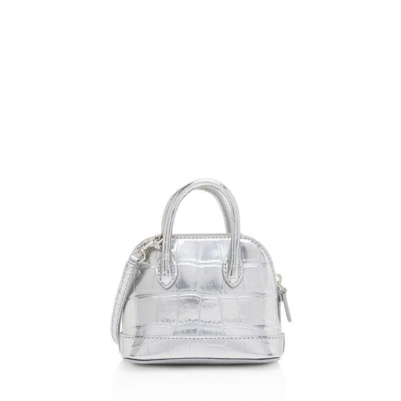 Balenciaga Metallic Croc Embossed Ville Mini Top Handle - Picture 3 of 15